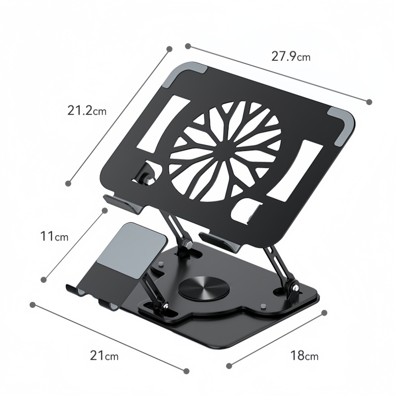ขาตั้งแล็ปท็อปแบบพับได้ ขาตั้ง - Laptop Stand Foldable บทวิจารณ์และราคา