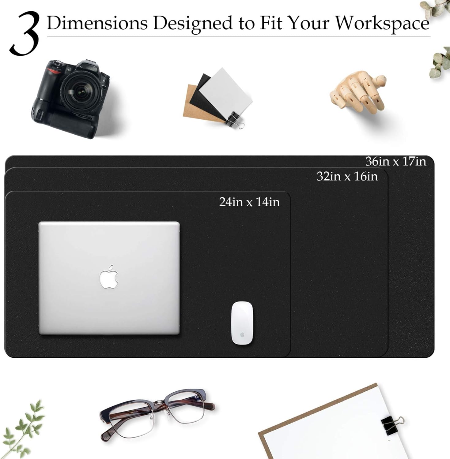 แผ่นรองโต๊ะหนังขนาดใหญ่, แผ่นร - Desk Mat Leather บทวิจารณ์และราคา