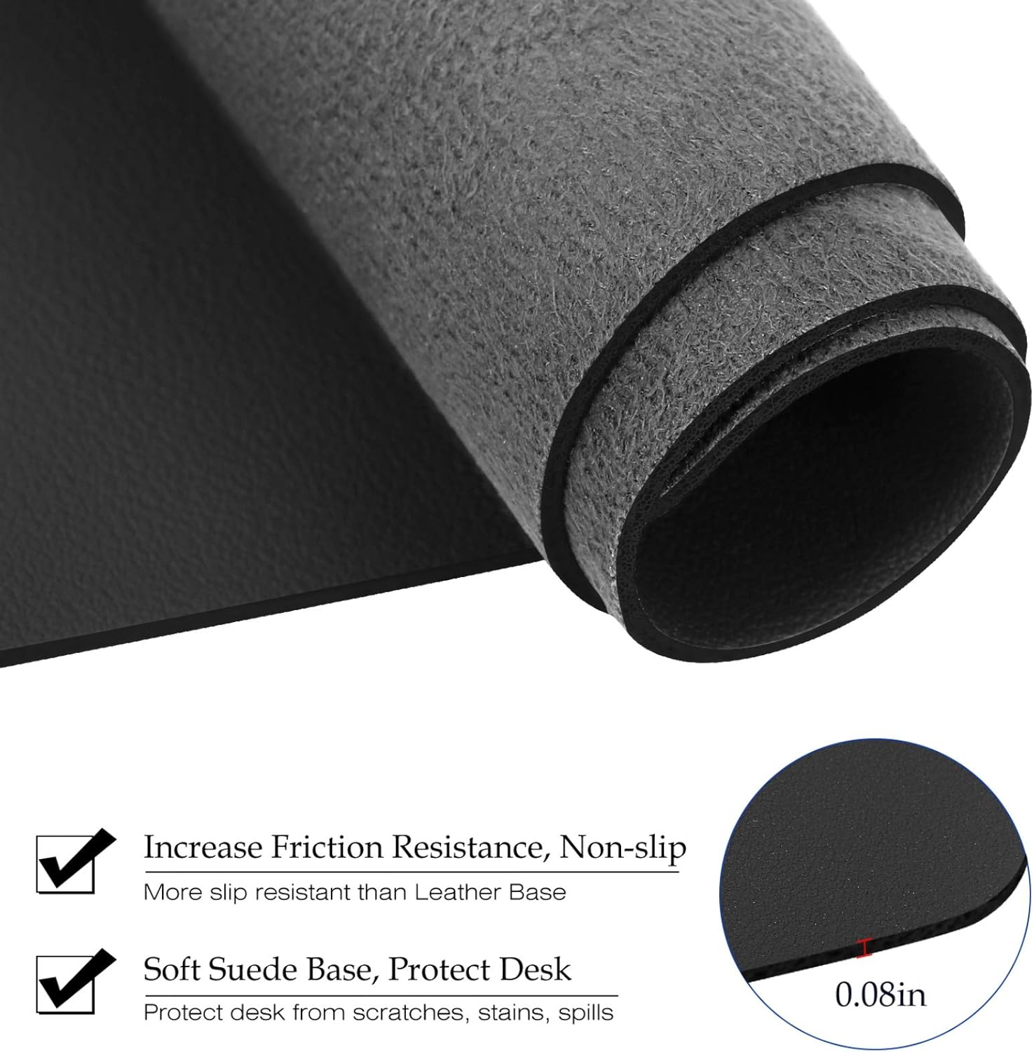 แผ่นรองโต๊ะหนังขนาดใหญ่, แผ่นร - Desk Mat Leather บทวิจารณ์และราคา