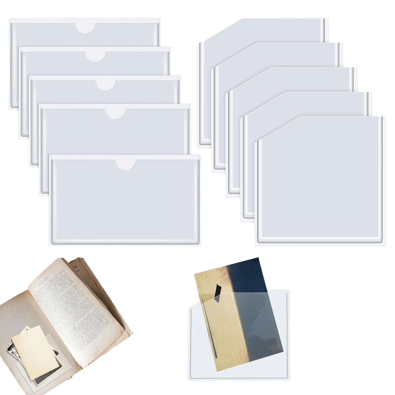ซองใสกันฝุ่นแบบใส 10 ชิ้น พร้อ - Home Office Library บทวิจารณ์และราคา