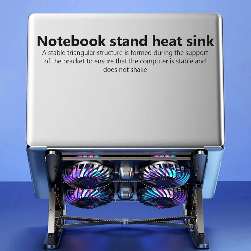 ใหม่แล็ปท็อปคูลเลอร์เบสสแตนด์แ - Laptop Stand Foldable บทวิจารณ์และราคา