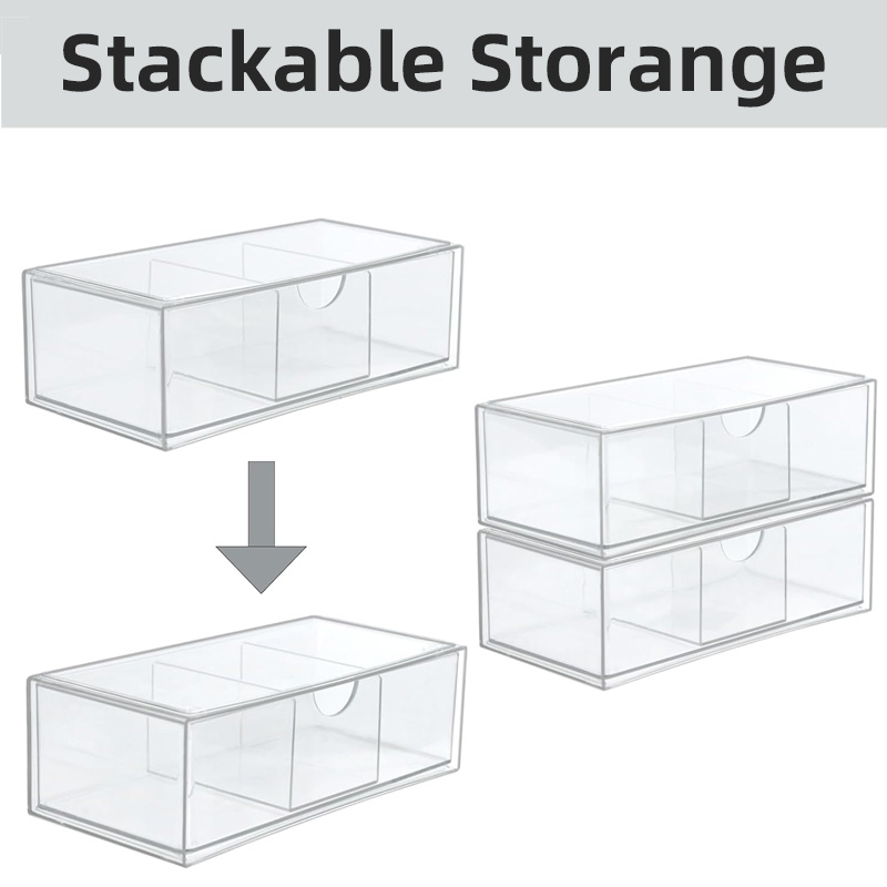 กล่องเก็บของแบบดึงออกสำหรับตู้ - Office Drawer Organizer บทวิจารณ์และราคา