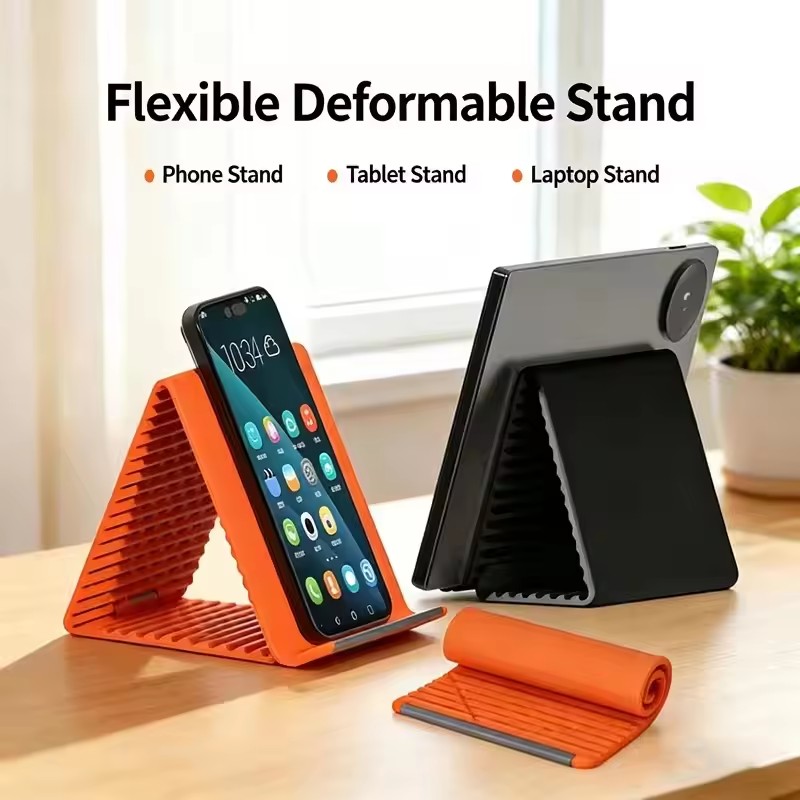 ขาตั้งโทรศัพท์แบบพกพาซิลิโคนสำ - Laptop Stand Foldable บทวิจารณ์และราคา