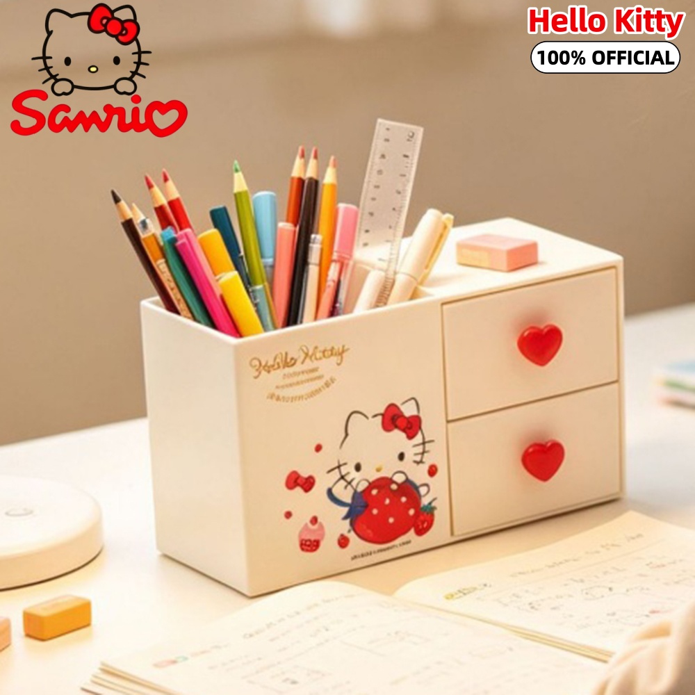 ที่ใส่ปากกาลายการ์ตูนซานริโอแท - Office Drawer Organizer บทวิจารณ์และราคา